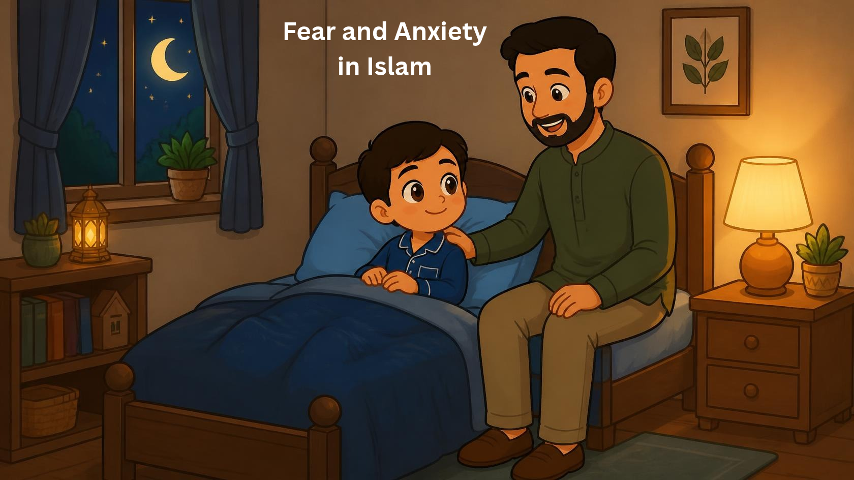 Fear and Anxiety in Islam: Helping Kids Feel Safe Through Faith