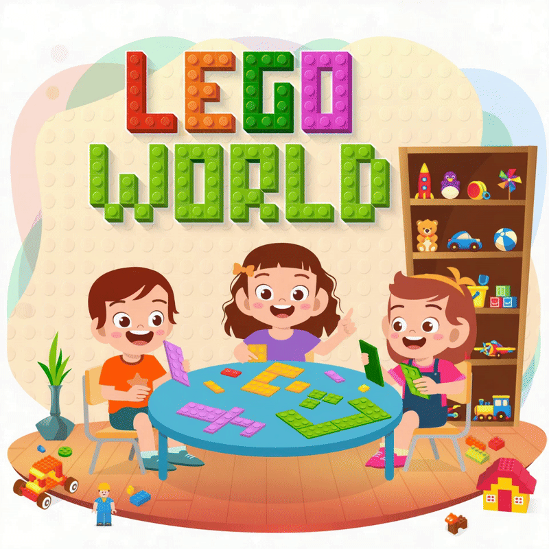 Game | Lego World (Hamza, Baa, Taa, Thaa)
