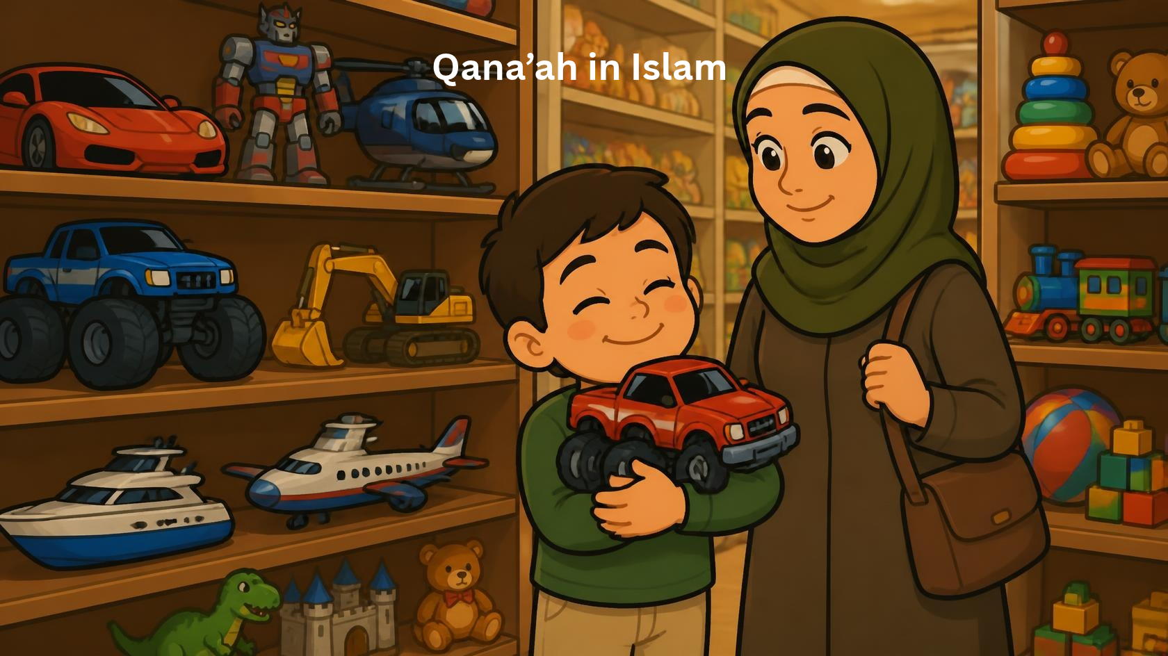 Qana'ah (Contentment): Helping Kids Feel Satisfied With What They Have