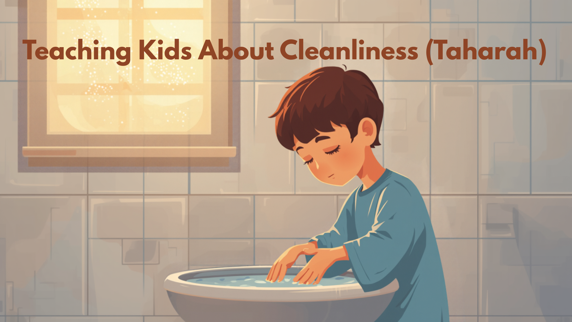 Teaching Kids About Cleanliness (Taharah) in Islam