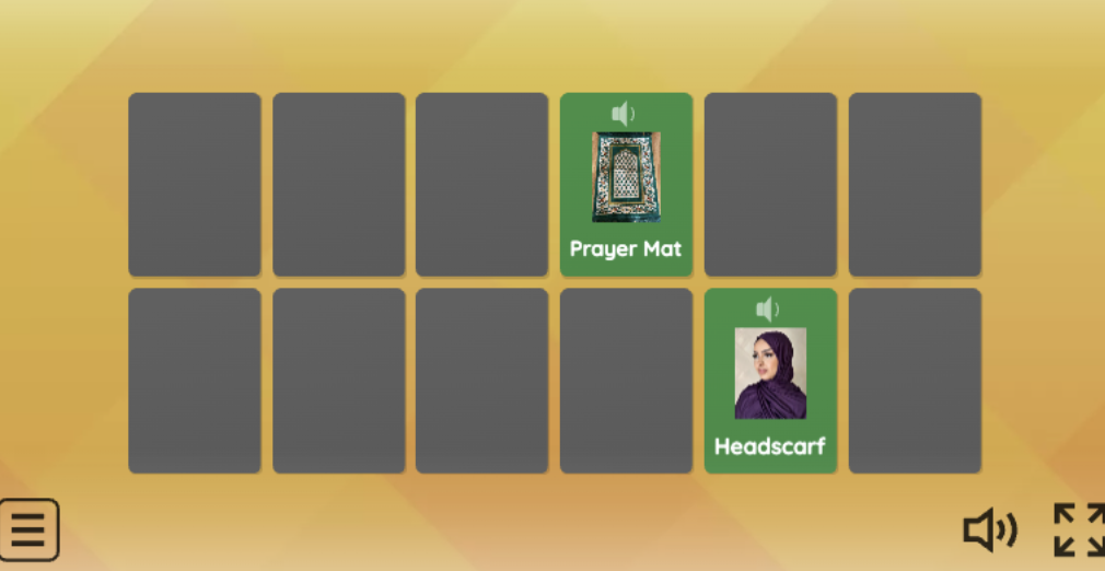 Islamic Matching Game